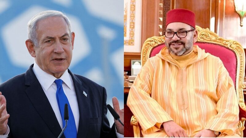 Le Roi Mohammed VI remercie Netanyahu pour la reconnaissance par Israël de la souveraineté du Maroc sur son Sahara