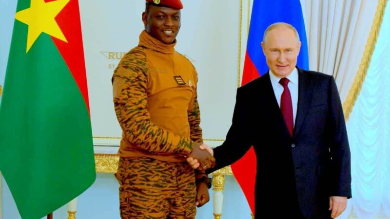 La Russie va rouvrir son ambassade au Burkina Faso, 31 ans après sa fermeture