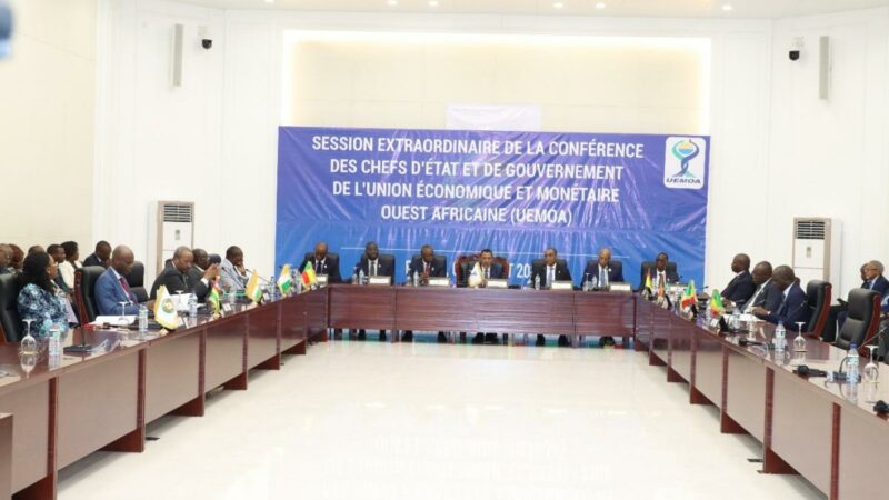 L’UEMOA lève les sanctions de ses organes et institutions contre le Mali