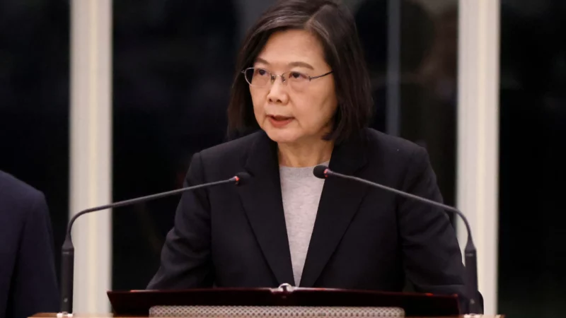 La Présidente de Taïwan attendue début septembre en Eswatini