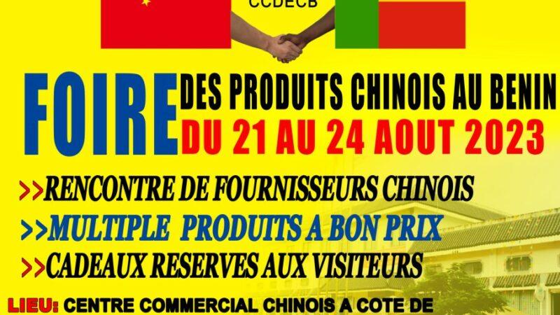 Ouverture de la 13ème édition de la Foire des produits chinois à Cotonou