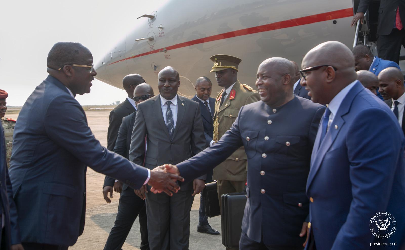 Le président burundais Ndayishimiye en visite de travail de 48h en RDC