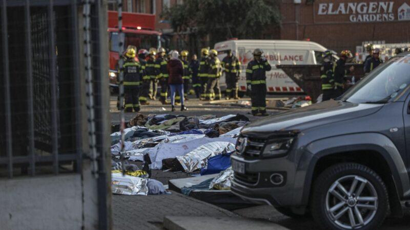 L’UA déplore la mort d’au moins 74 personnes dans un incendie «dévastateur» à Johannesburg