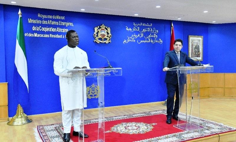 La Sierra Leone réaffirme son soutien au plan d’autonomie et à la marocanité du Sahara