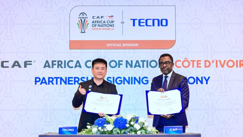 La CAF annonce un accord avec TECNO Mobile pour la Coupe d’Afrique des Nations Côte d’Ivoire 2023
