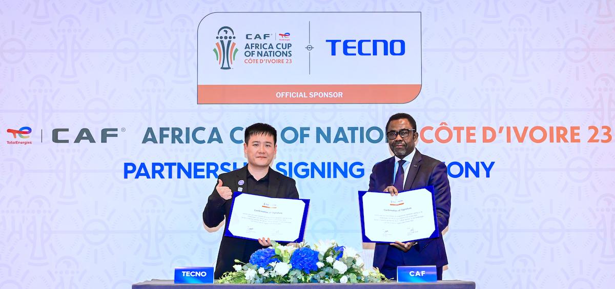 La CAF annonce un accord avec TECNO Mobile pour la Coupe d’Afrique des Nations Côte d’Ivoire 2023