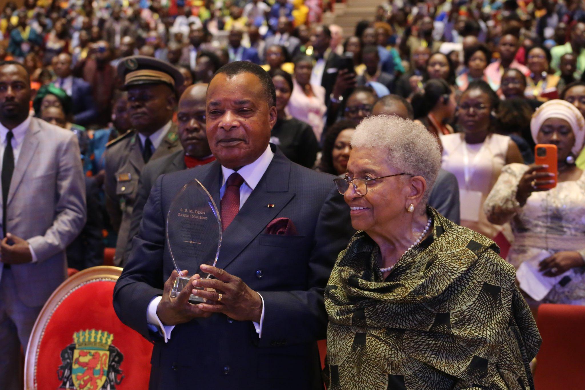 Denis Sassou-N’Guesso et le Congo saluent le «Prix sur la masculinité positive» à eux décernés