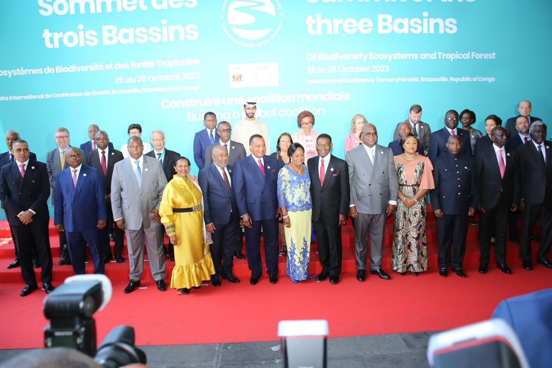 Le ‘Sommet des 3 bassins forestiers tropicaux’ à Brazzaville s’achève sur de fermes engagements de sauver la planète