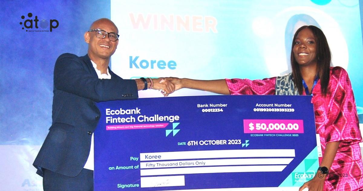 Ecobank Fintech Challenge 2023 : «Koree» couronnée pour la première fois de la compétition