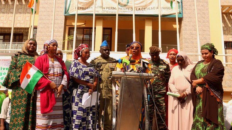 Des femmes exigent la levée des sanctions imposées au Niger par la CEDEAO