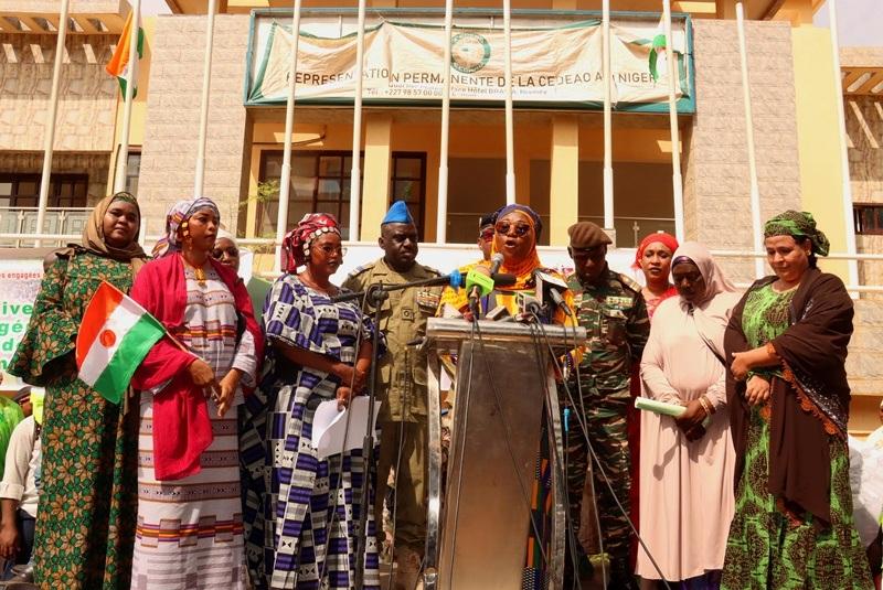 Des femmes exigent la levée des sanctions imposées au Niger par la CEDEAO