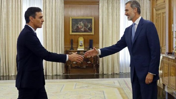 Le Roi d’Espagne charge le socialiste Pedro Sanchez de former un nouveau gouvernement