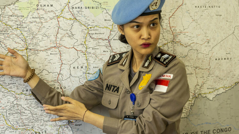 Le prix de la policière des Nations Unies de l’année 2023 reviendra à une policière indonésienne en RCA