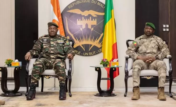 Le Président de la Transition au Niger a été reçu à Bamako, par son homologue malien, Assimi Goïta