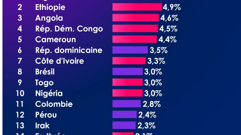 Afrique : L’Algérie occupe la première place en termes de condamnations selon l’Office Fédéral de la Statistique suisse