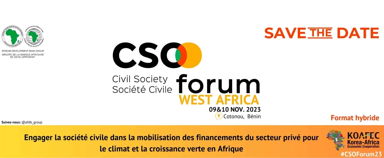 La Société civile ouest-africaine se mobilise ces 9 et 10 novembre à Cotonou, pour accélérer la croissance verte continentale