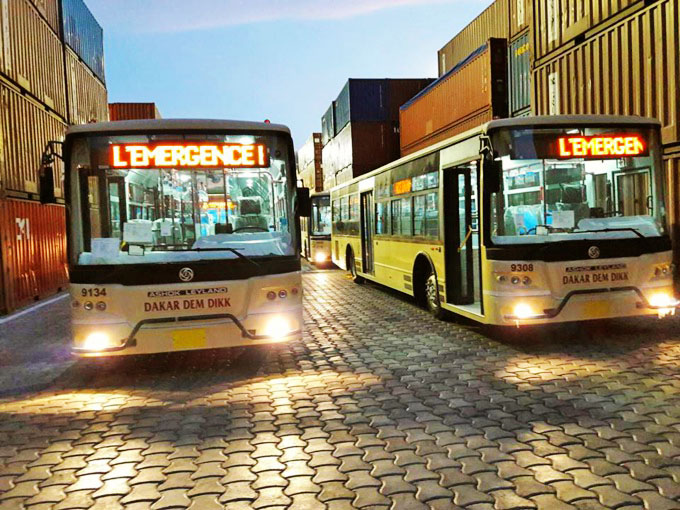 Le transporteur sénégalais « Dakar Dem Dikk » réceptionne 90 nouveaux bus sur les 370 annoncés en octobre