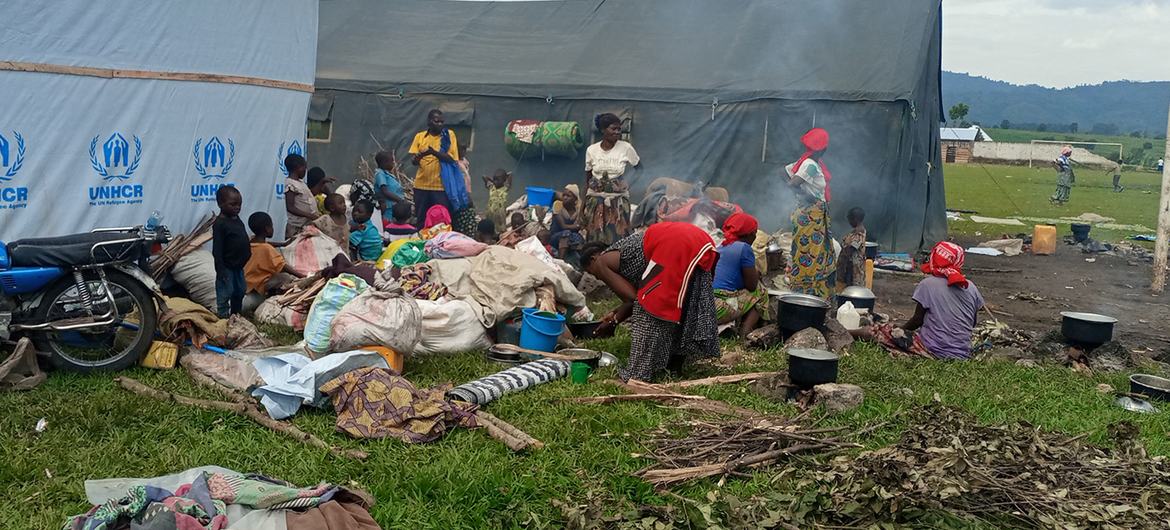 Des agences de l’ONU déplorent 450.000 nouveaux déplacés dans l’Est de la RDC