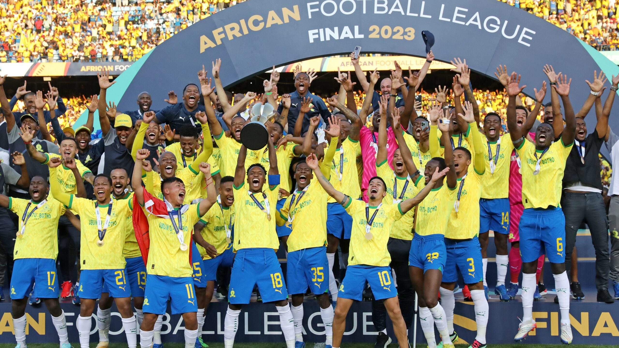 African Football League 2023: Mamelodi Sundowns, premier club sacré dans cette nouvelle compétition de la CAF 