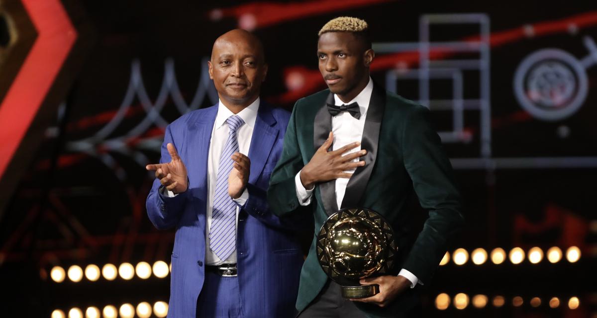 CAF Awards 2023-Ballon d’or africain : Le Nigérian Victor Osimhen succède au Sénégalais Sadio Mané