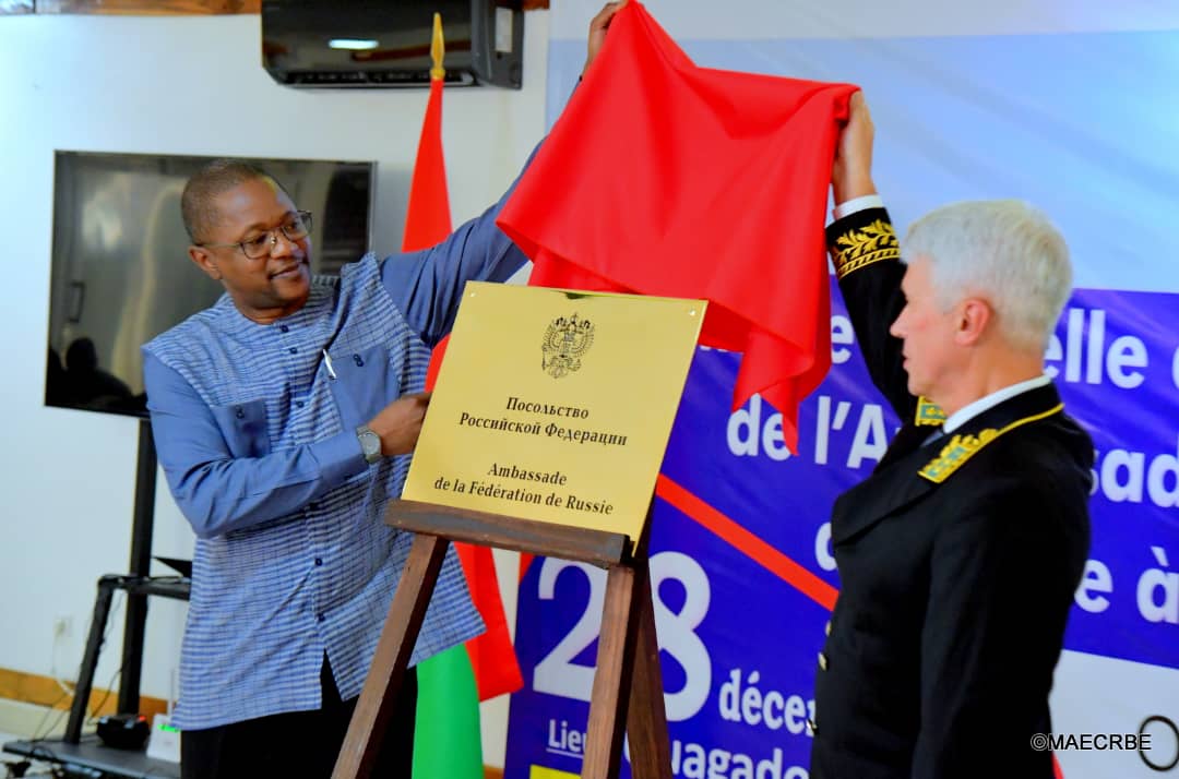 La Russie rouvre son ambassade à Ouagadougou 31 ans après sa fermeture