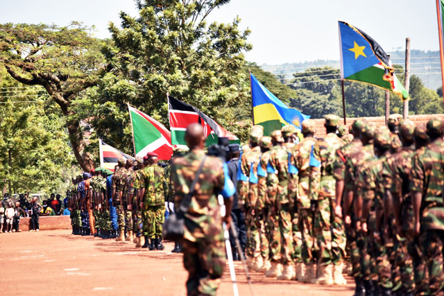 Les soldats de l’EAC accélèrent leur départ de la zone orientale de la RDC pour l’arrivée d’une Force d’Afrique australe
