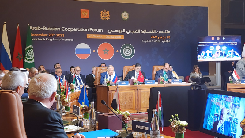 Début des travaux du 6ème Forum de coopération Russie-Monde arabe à Marrakech