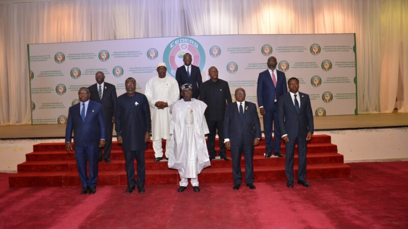 Somment CEDEAO : Le président nigérian Bola Tinubu critique l’Alliance des Etats du Sahel créée par trois Etats membres