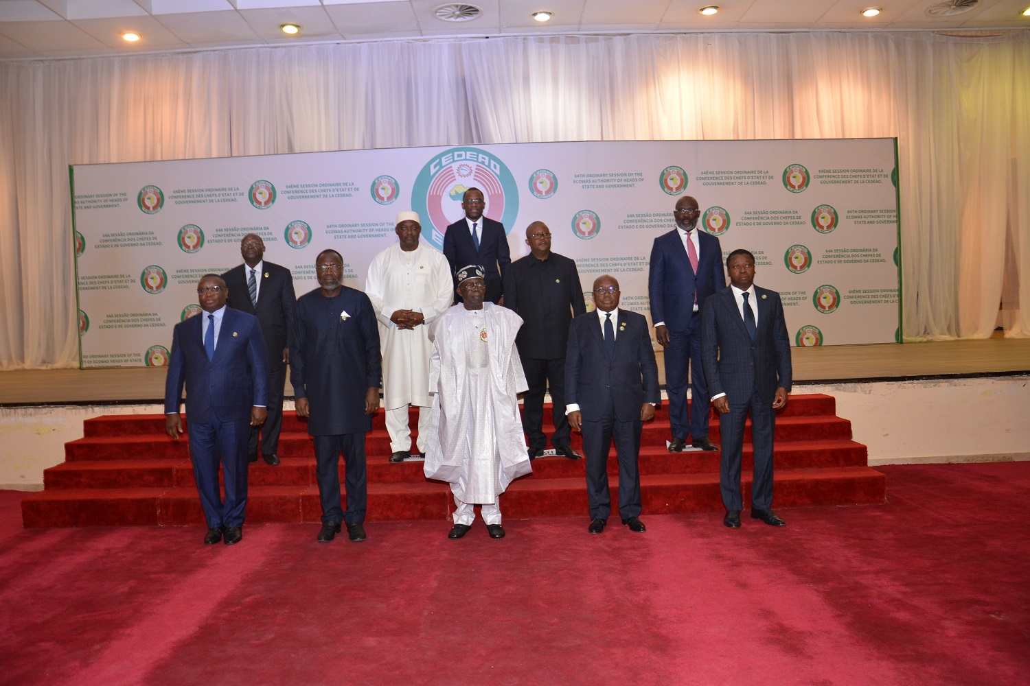 Somment CEDEAO : Le président nigérian Bola Tinubu critique l’Alliance des Etats du Sahel créée par trois Etats membres