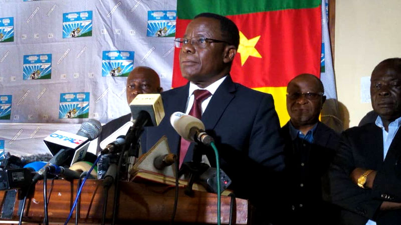 L’opposant camerounais Maurice Kamto annonce la création d’une nouvelle coalition politique
