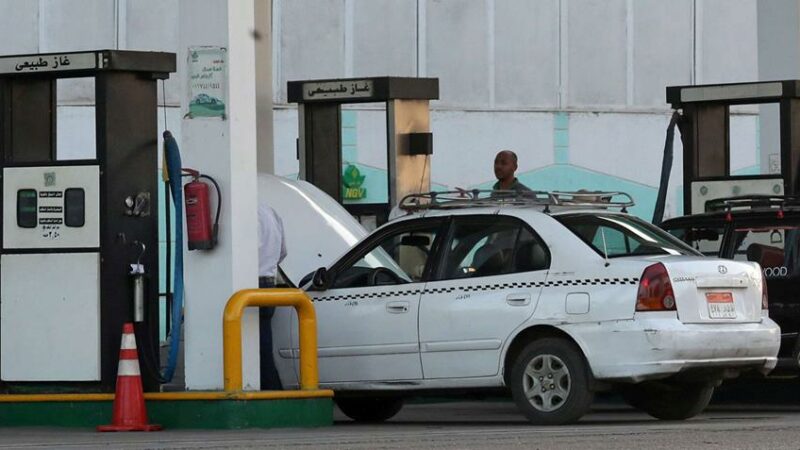 Progression en Égypte du nombre des voitures reconverties au Gaz naturel