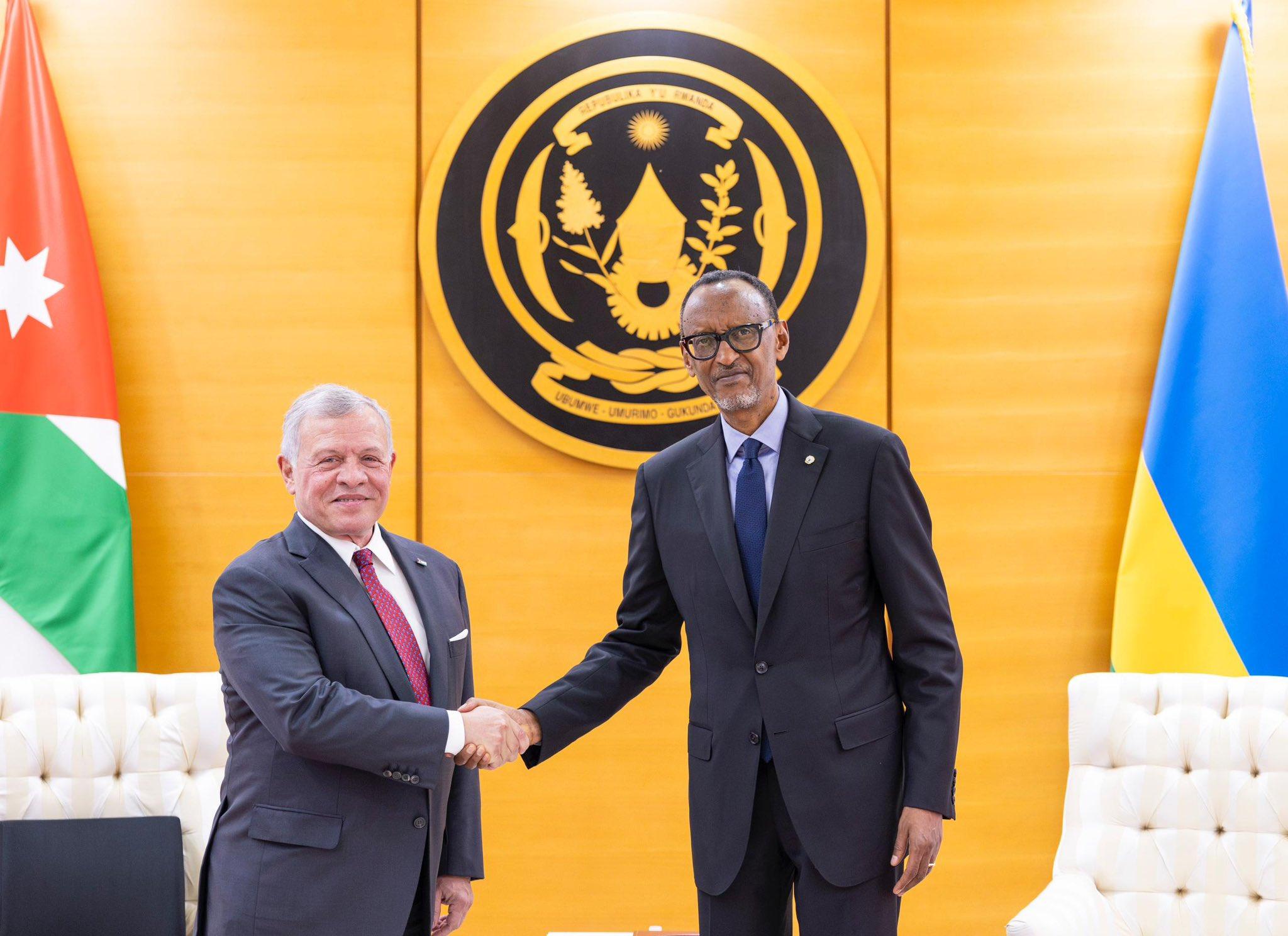 Le Rwanda et la Jordanie scellent des accords de coopération à Kigali 