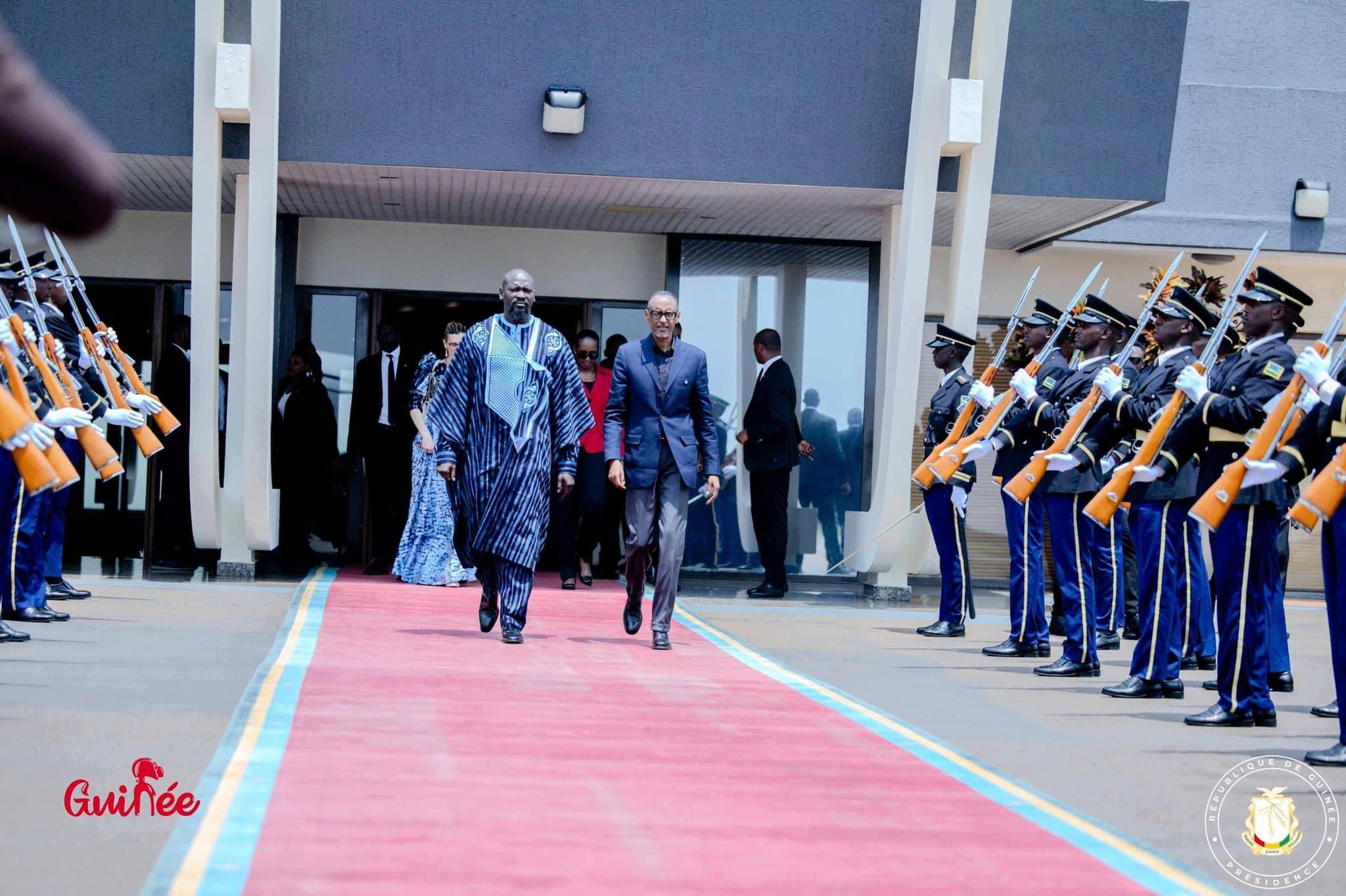 La Guinée et le Rwanda constituent désormais un même peuple dans la pure tradition africaine (Mamadi Doumbouya)