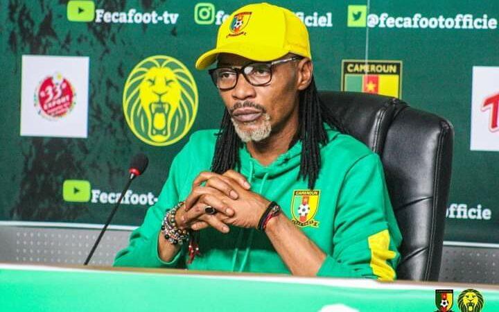 Le sélectionneur Rigobert Song ne projette pas de démissionner suite à l’éviction du Cameroun de la CAN 2023