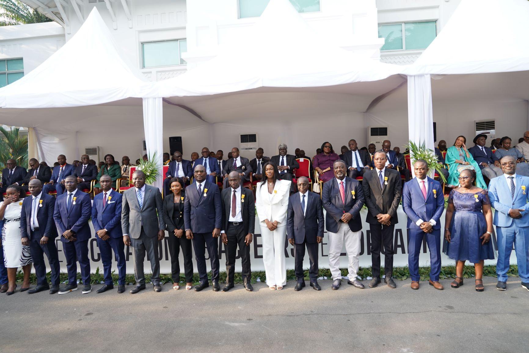Côte d’Ivoire : Près de 300 acteurs décorés pour avoir contribué à la réussite de l’organisation de la CAN 2023