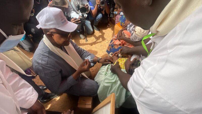 Lancement au Burkina Faso de la vaccination des enfants contre le paludisme