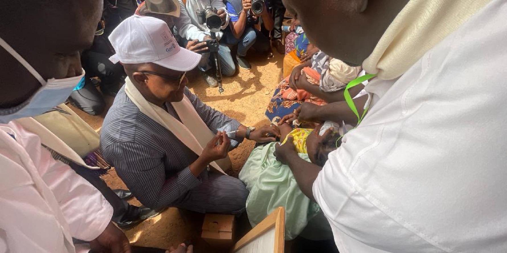 Lancement au Burkina Faso de la vaccination des enfants contre le paludisme