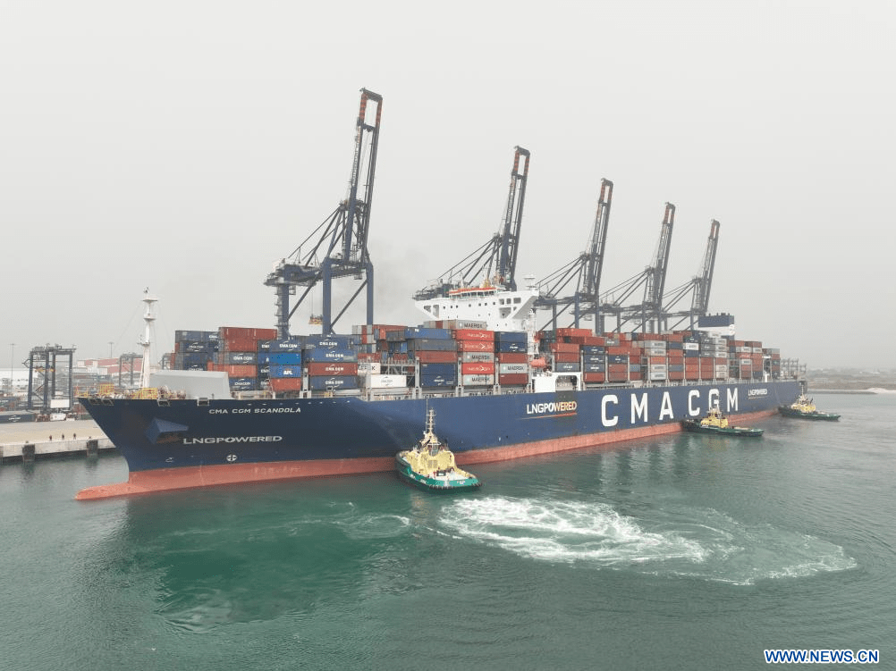 L’industrie portuaire au Nigeria accueille le plus grand porte-conteneurs ayant jamais accosté dans le pays