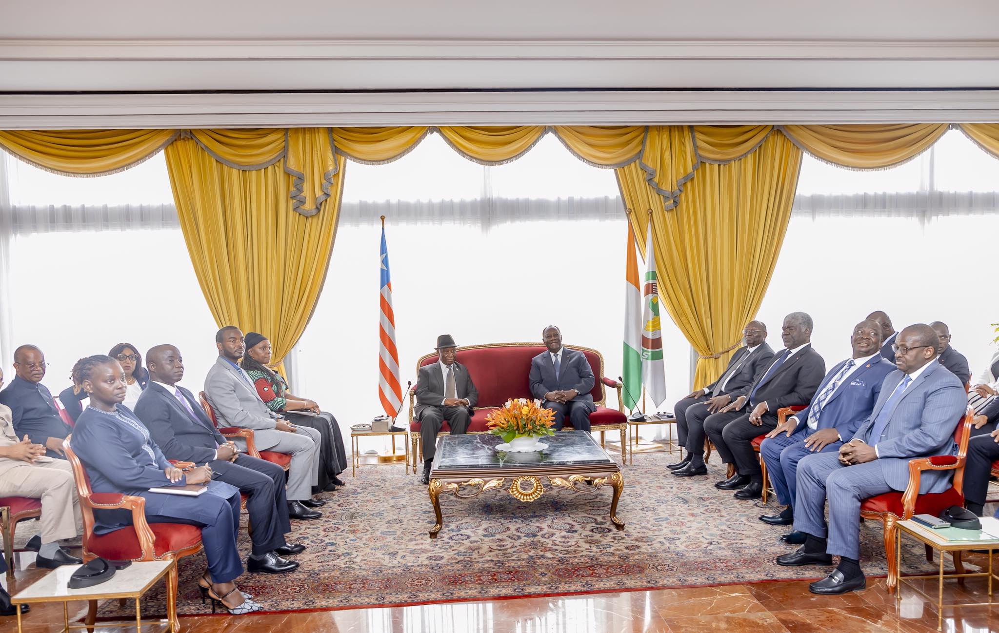 Le Président du Liberia, Joseph Boakai plaide pour une coopération agricole accrue avec la Côte d’Ivoire