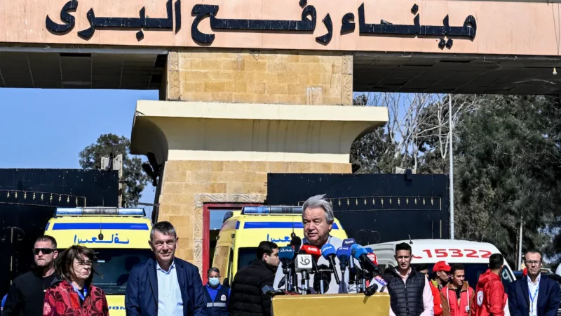 L’Égypte et l’ONU opposées à tout déplacement des Palestiniens en dehors de la bande de Gaza et à toute offensive contre Rafah