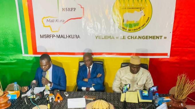 Mali : M5 RFP-MAKURA et YELEMA interpellent les autorités à l’expiration du délai de la transition