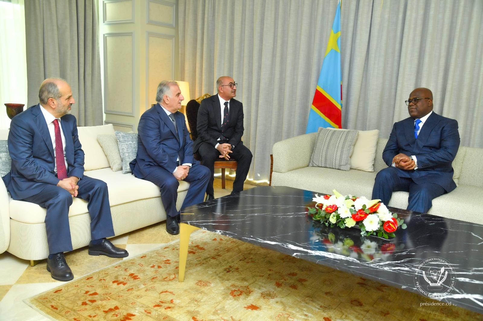 Le président congolais Tshisekedi a échangé avec le Groupe turc Albayrak sur le projet d’assainissement de la capitale Kinshasa