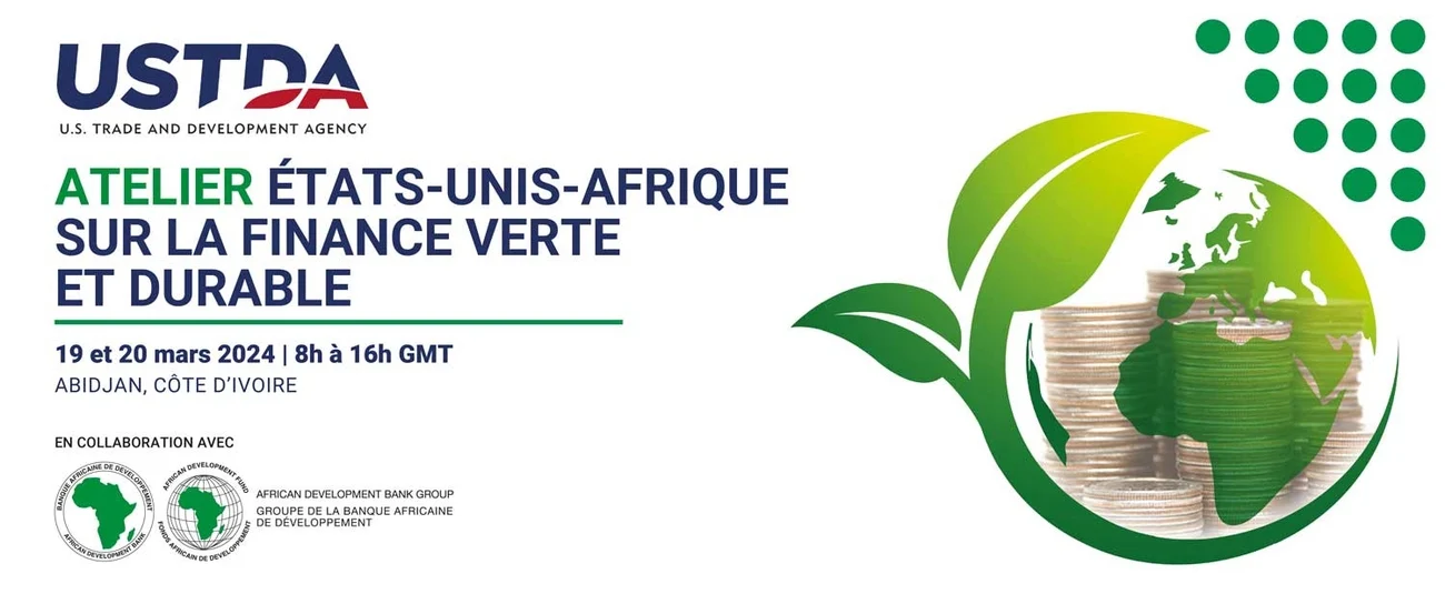 La BAD annonce la tenue à Abidjan d’un Atelier États-Unis-Afrique sur la finance verte et durable