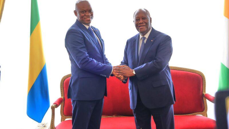 Le Gabon et la Côte d’Ivoire vont booster et diversifier leurs échanges dans les «domaines agricole, minier et énergétique»