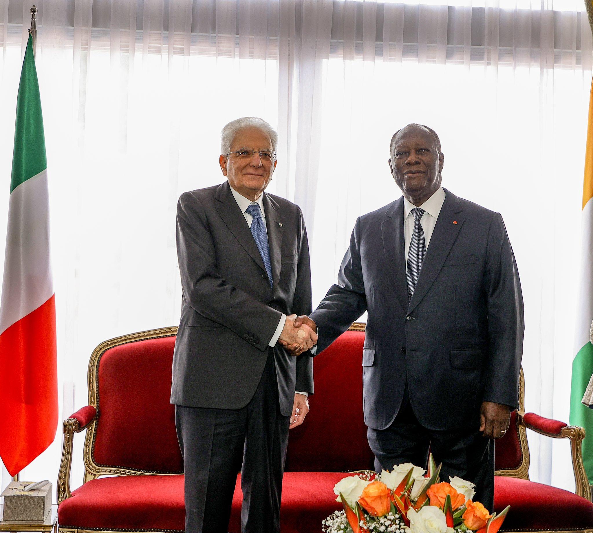 Italie et Côte d’Ivoire s’accordent à intensifier rapidement leurs échanges