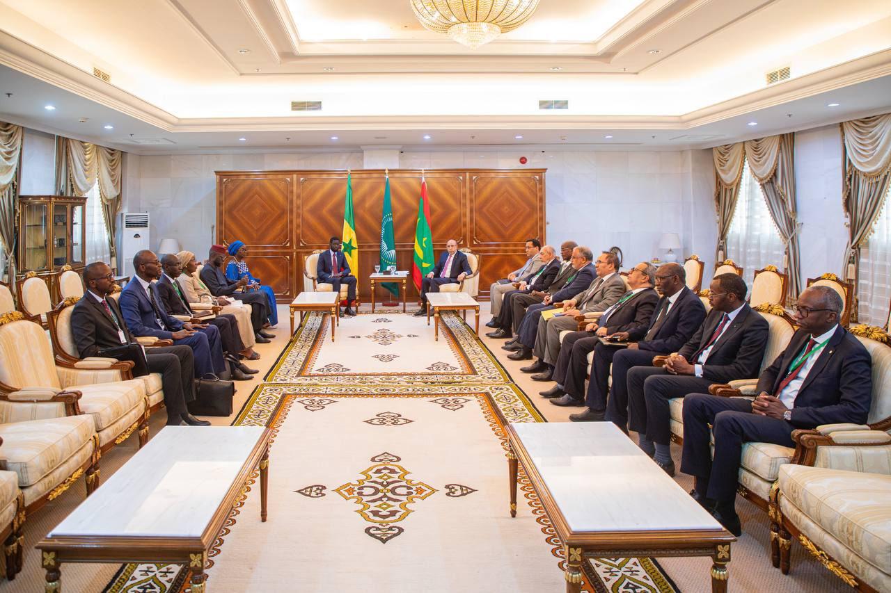 Le président sénégalais Faye s’attend à un renforcement de la coopération Dakar-Nouakchott sous son mandat