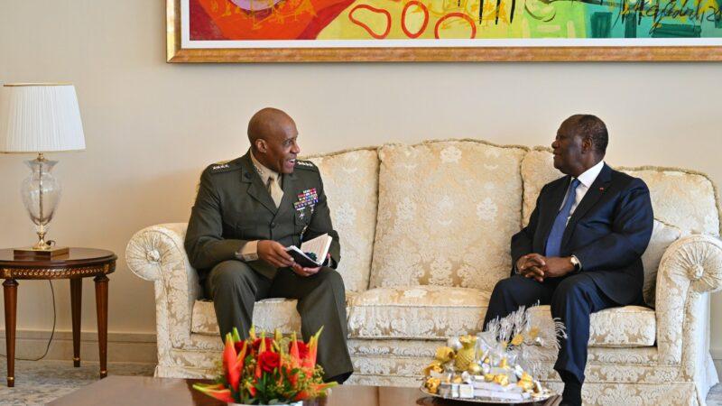 La coopération en matière de sécurité au menu d’un entretien du président ivoirien Ouattara avec le Commandant d’AFRICOM