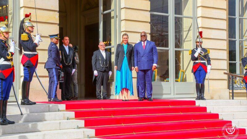 Première visite officielle en France du président congolais, Félix Tshisekedi sous son 2è quinquennat