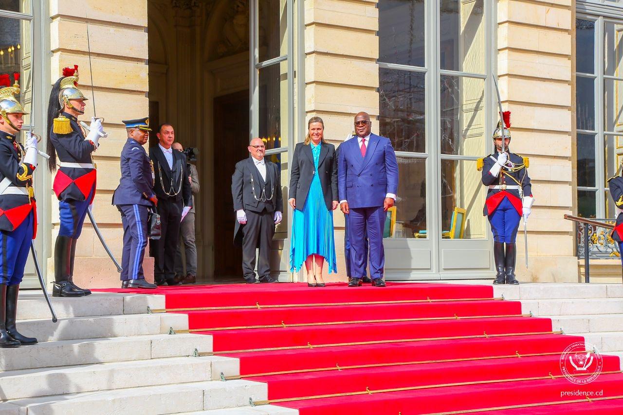 Première visite officielle en France du président congolais, Félix Tshisekedi sous son 2è quinquennat