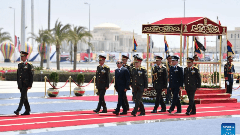 Le président égyptien, al-Sissi entame son 3è mandat en inaugurant la nouvelle capitale administrative du pays